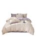 2026 Summer Solid Color Ice Silk Four-Piece Class A Cooling Bed Sheet And Duvet Cover, Dormitory Three-Piece Set, Nantong Bedding_maomaolike.com