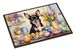 Decorating Easter Chihuahua Doormat Front Door Mat Indoor Outdoor Rugs For Entryway, Non Slip Washable Low Pile, 24H X 36W_maomaolike.com