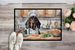 Black And Tan Coonhound The Chef Doormat Front Door Mat Indoor Outdoor Rugs For Entryway, Non Slip Washable Low Pile, 24H X 36W_maomaolike.com