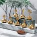 Cone Arabian Portable Metal Alloy Sandalwood Tower Dubai Middle Eastern Style Hollow Incense Burner Cross-Border_maomaolike.com