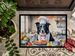 Border Collie The Chef Doormat Front Door Mat Indoor Outdoor Rugs For Entryway, Non Slip Washable Low Pile, 24H X 36W_maomaolike.com