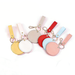 Round PU Leather Pocket Makeup Mirror With Keychain, Mini Portable Compact Handheld Beauty Mirror For Daily Outdoor Travel Use
_maomaolike.com