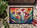 Calla Lilies In Color Doormat Front Door Mat Indoor Outdoor Rugs For Entryway, Non Slip Washable Low Pile, 24H X 36W_maomaolike.com