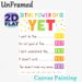 The Power Of Yet Motivational Painting Poster, Vibrant Colorful Typographic Poster, Inspiring Growth Mindset Decor Ideal For Office, Study Space_maomaolike.com