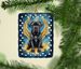 Cane Corso My Angel Porcelain Ornament Christmas Tree Hanging Decorations For Home Christmas Holiday, Rectangle, Gift, Multicolor_maomaolike.com