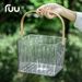 Outdoor Picnic Large Transparent Handheld Multifunctional Bath Desktop Snack Dried Fruit Storage Basket_maomaolike.com
