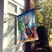 Terrier Christmas Reindeer House Flag Large Porch Sleeve Pole Decorative Outside Yard Banner Artwork Wall Hanging, Polyester, House Size, Multicolor_maomaolike.com