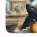 Pomeranian Fall Kitchen Pumpkins Memory Foam Kitchen Mat Machine Washable Anti-Fatigue Mat Cushion Comfort Bath Mat Or Kitchen Rug_maomaolike.com