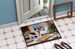 Wire Fox Terrier Christmas Cookies Doormat Front Door Mat Indoor Outdoor Rugs For Entryway, Non Slip Washable Low Pile, 24H X 36W_maomaolike.com