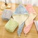 Double Layer Cloud Velvet Wrapped Coral Velvet Dry Hair Cap Face Wash Headband Makeup Remover Thickened Absorbent Dry Hair Towel_maomaolike.com