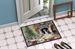 Schnauzer Christmas Cookies Doormat Front Door Mat Indoor Outdoor Rugs For Entryway, Non Slip Washable Low Pile, 24H X 36W_maomaolike.com