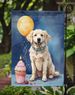 Kuvasz Happy Birthday Garden Flag Mailbox Flag Decorative Yard Flag Banner Outside Patio Artwork Yard Flower Beds, Garden Size, Multicolor_maomaolike.com