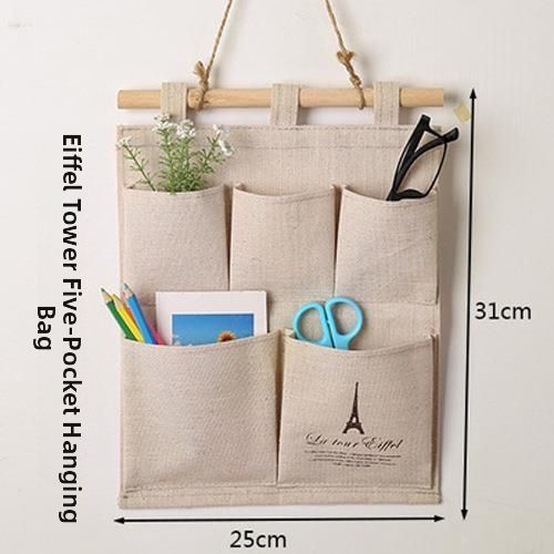 LOCAL READY STOCK MEISITEKEKE Door Hanging Storage Organizer Bag, Multi Pocket Wall Mount Sundries Holder For Bedroom Closet
_maomaolike.com