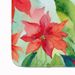 Poinsettias In Watercolor Memory Foam Kitchen Mat Machine Washable Anti-Fatigue Mat Cushion Comfort Bath Mat Or Kitchen Rug_maomaolike.com