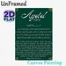Islamic Ayetel Kürsi Painting Poster, Elegant Dark Green Arabic Calligraphy Poster, Spiritual Religious Decor Ideal For Home, Prayer Room_maomaolike.com