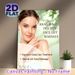 Head Spa & Holistic Face Lift Massage Painting Poster, Fresh Botanical-accented Facial Massage Guide Poster, Clear Massage Direction Reference For Spa_maomaolike.com