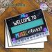 Music Class Welcome Painting Poster, Neon-style Vibrant Musical Notes & Piano Keys Poster, Warm Welcoming Decor Ideal For Music Classrooms_maomaolike.com
