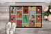 Lots Of Black Face Boxer Doormat Front Door Mat Indoor Outdoor Rugs For Entryway, Non Slip Washable Low Pile, 24H X 36W_maomaolike.com