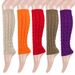Unisex Warm woolen socks knitted leg warmers Ladies Pile pile leg warmers Fashion leg warmers_maomaolike.com
