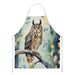 LongEared Owl Apron Cooking Kitchen Server Baking Crafts Gardening For Adult Women Men, Unisex, Large, Multicolor_maomaolike.com
