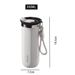 500ml Fashion Double Stainless Steel Mug With Rope Leak-Proof Coffee Tea Cold Drink Bottle Car Vacuum Flask_maomaolike.com