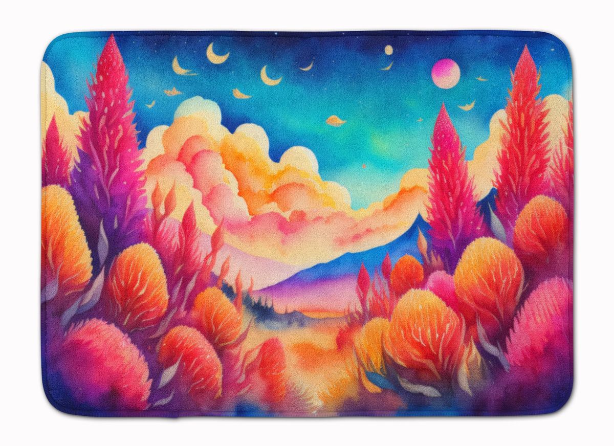 Celosia In Color Memory Foam Kitchen Mat Machine Washable Anti-Fatigue Mat Cushion Comfort Bath Mat Or Kitchen Rug_maomaolike.com