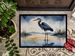 Blue Heron Barely Lit Sky Doormat Front Door Mat Indoor Outdoor Rugs For Entryway, Non Slip Washable Low Pile, 24H X 36W_maomaolike.com