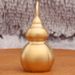 Premium Brass Small Gourd Pendant Entrance Decoration Open Hollow Tilted Head Metal Craft Laser Engraving Available_maomaolike.com