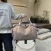 New Large-capacity Short-trip Travel Fashionable, Lightweight, Water-resistant Luggage Bag, Solid Color, Simple Casual Yoga Bag Fo_maomaolike.com