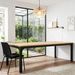 Extra Long Computer Desk, Rectangle Executive Desk Conference Table_maomaolike.com