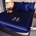 Ice Silk Sheet Single Piece Washable Summer Dust Bed Mattress Cover Full Coverage_maomaolike.com