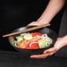 Japanese Style Ramen Large Creative Hat Trumpet Instant Noodle Ceramic Tableware Soup Bowl_maomaolike.com