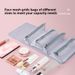 4-in-1 Foldable Makeup Bag, Aesthetic Large Travel Cosmetic Organizer, Detachable & Portable Toiletry Case, Premium Instagram Style_maomaolike.com