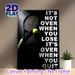 Tennis Motivational Painting Poster, Stylish Dark-toned Poster, Inspiring Quote With Tennis Racket And Ball Design, Motivational Wall Decor Suitable_maomaolike.com