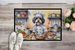 Tibetan Terrier The Chef Doormat Front Door Mat Indoor Outdoor Rugs For Entryway, Non Slip Washable Low Pile, 24H X 36W_maomaolike.com