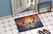 Iris In Color Doormat Front Door Mat Indoor Outdoor Rugs For Entryway, Non Slip Washable Low Pile, 24H X 36W_maomaolike.com