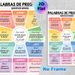 Spanish-English Question Words Painting Poster, Colorful Bilingual Educational Poster, Clear Visual Guide For Learning Spanish Question Words, Ideal_maomaolike.com