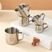 WORTHBUY 304 Stainless Steel Drinking With Handle Durable Tumbler Anti Scalding Mini Cute Water Cup For Kids Drinkware_maomaolike.com