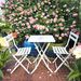 3 Piece Patio Bistro Set Of Foldable Square Table And Chairs_maomaolike.com