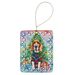 Basset Hound Christmas Porcelain Ornament Christmas Tree Hanging Decorations For Home Christmas Holiday, Rectangle, Gift, Multicolor_maomaolike.com