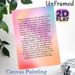 Acceptance Quote Painting Poster, Soft Gradient Inspirational Text Poster, Thought-provoking Acceptance Message Ideal For Home, Office And Recovery_maomaolike.com