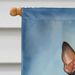 Rat Terrier Happy Birthday House Flag Large Porch Sleeve Pole Decorative Outside Yard Banner Artwork Wall Hanging, Polyester, House Size, Multicolor_maomaolike.com