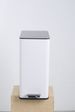 SSTC102-15L-W, Stainless Steel Kitchen Trash Can, 15L, White_maomaolike.com