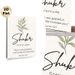 Islamic Shukr Gratitude Verse Painting Poster, Delicate Watercolor Leaf & Minimalist Typography Poster, Serene Inspirational Religious Decor For Home_maomaolike.com