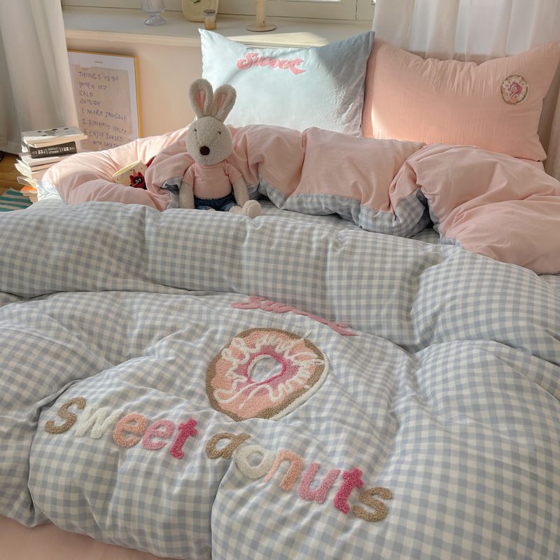 New Hot-Selling Super Sweet Cute Cool Beautiful Towel Embroidery Soft And Fluffy Suitable For Naked Sleeping Washable Cotton Solid_maomaolike.com