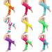 Unisex JK leg warmers fluorescent light wool leg sets of candy color knitting heap heap of leg warmers boots set foot set men and women_maomaolike.com