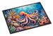 Octopus Among Coral Doormat Front Door Mat Indoor Outdoor Rugs For Entryway, Non Slip Washable Low Pile, 24H X 36W_maomaolike.com