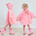 Wholesale Children's Raincoat Boys' Two-Piece Cape Girls' Rain Poncho 3D Cartoon Design Lightweight_maomaolike.com