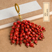 108 Pieces Of Red Car Keychain Original Men And Women Couple Style Key Pendant Natural Bodhi Acacia Beans_maomaolike.com