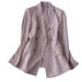 Women's Clothing powder skin whitening suit suit commuting suit + pants two piece suit_maomaolike.com